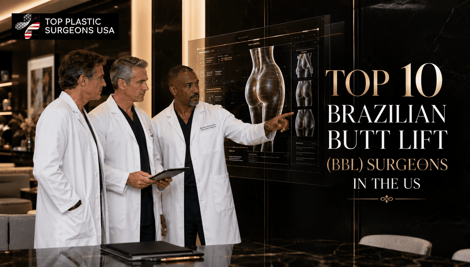 Top 10 Brazilian Butt Lift (BBL) Surgeons in the US
