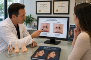 Rhinoplasty nose surgery